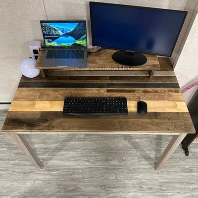 Solid Wood Computer Desk 的图像结果