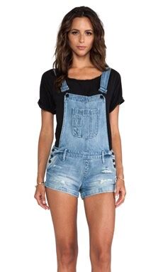 Black Orchid Overall Short in Solitaire | REVOLVE
