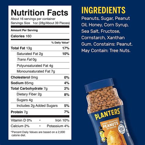 Planters Honey Roasted Peanuts Review at Charlene Nunez blog