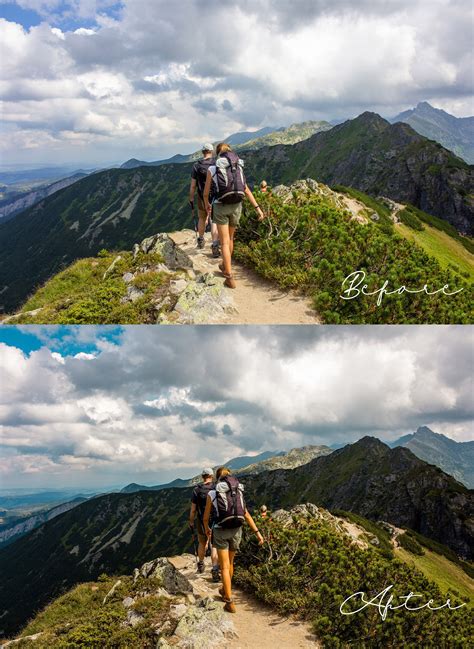 Hiking Lightroom Presets: Mountain & Nature Photography (desktop ...