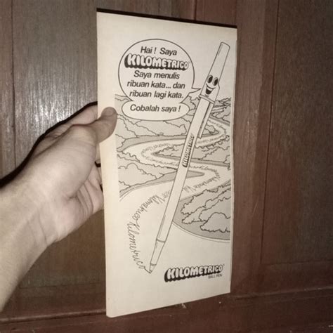 Jual Iklan Cetak Jadul Ballpen Kilometrico - Kota Bandung - Kawan ...