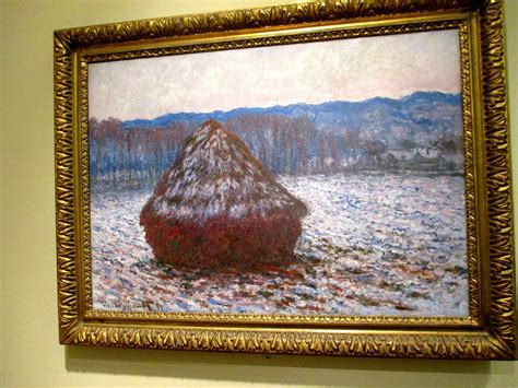 Monet - Haystack Series - Art Institute of Chicago | Oil painting ...