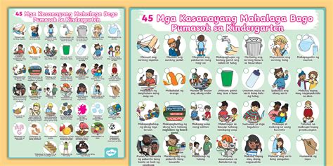 Paghahanda sa Pagpasok sa Paaralan | Poster - Twinkl PH