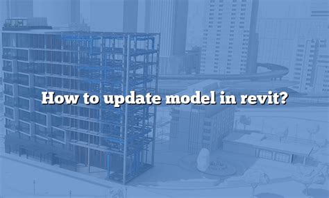 Update Revit File 的图像结果