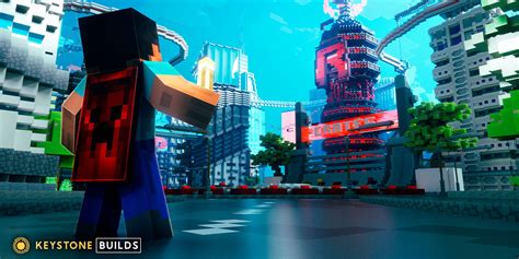 Image result for Minecraft Neon Builds