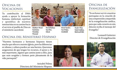 Diocesan Ministries Appeal - in Spanish — Diocese of New Ulm
