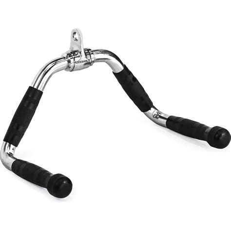 LEEBOLT® Pipe Steel Tricep Press Down Bar with Rubber Handgrips ...