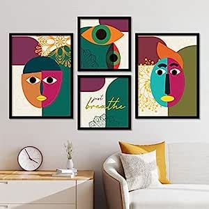 kotart Modern Wall Paintings with Frame for Home Decoration - Painting ...