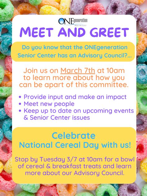 ONEgeneration March 2023 Newsletter