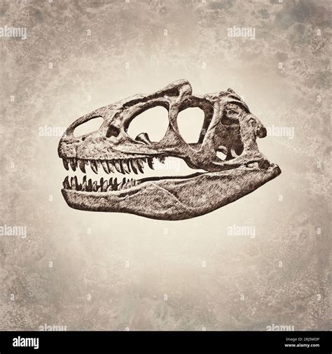Tyrannosaurus Rex Skull Stock Photo - Alamy