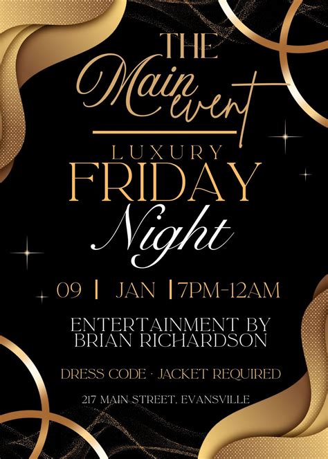 The Main Event, The Main Event, Evansville, 9 January to 10 January ...