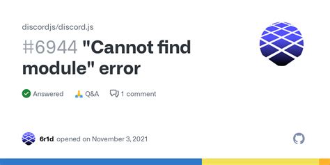 Discord Error Cannot Find Module 的图像结果
