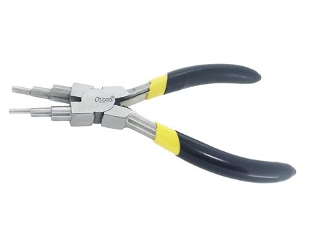 SWISSO Multi-Sized Bail Making and Looping Pliers – 6 Barrel Sizes in 1 ...