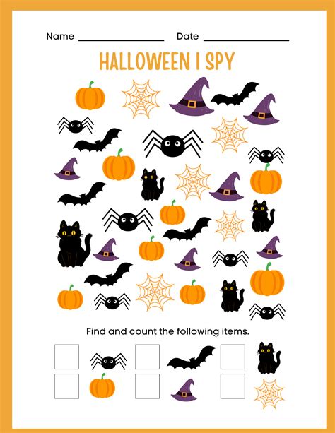 FREE Halloween I Spy Printable Worksheets for Kids — xoxoerinsmith.com