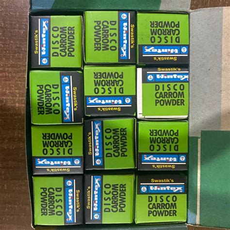 Wintex Disco Carrom Powder- 10GMS (2Pc) – Sportswing.in