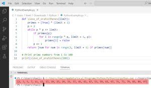 Image result for How to Print All Prime Numbers and How It Works in Python