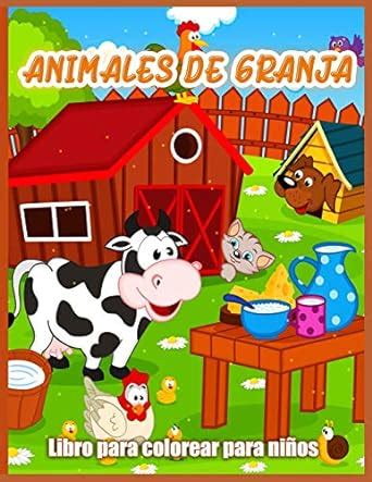 Animales De Granja: Lindo Libro Para Colorear de Animales de Granja ...
