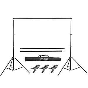 Photo Video Studio 10 Ft Adjustable Background Stand Backdrop Support ...