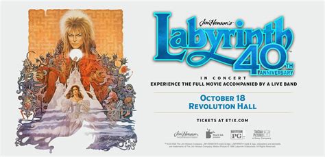Jim Hensons Labyrinth: In Concert 40th Anniversary - Revolution Hall ...