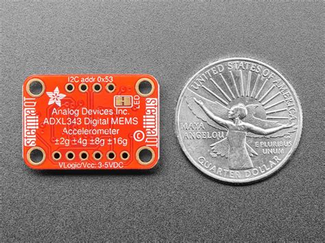 Adafruit ADXL343 Triple-Axis Accelerometer ±16g I2C/SPI STEMMA QT ...