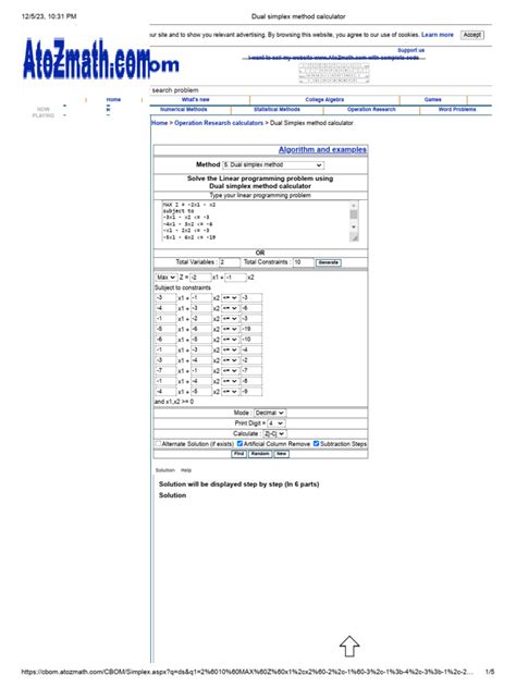 Dual Simplex Method Explained 的图像结果