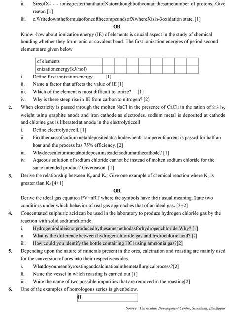 Image result for Class 11 Model Question