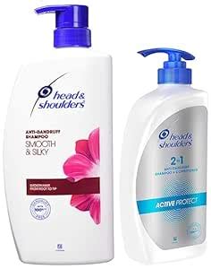 Head & Shoulders, Anti Dandruff Shampoo + Conditioner, Active Protect ...