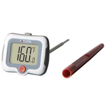 Taylor 983915 Classic Series Deep Fry / Candy Digital Thermometer with ...