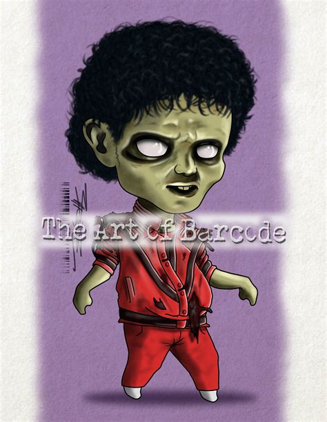 Michael Jackson Thriller Zombie Art