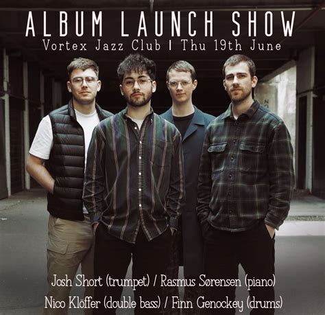 Finn Genockey Quartet Album Launch @ The Vortex, Vortex Jazz Club ...