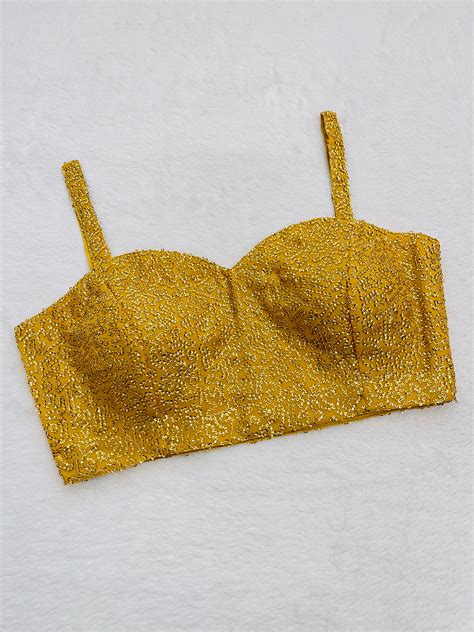 Ragini Golden Blouse