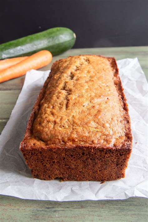 Homemade Zucchini Carrot Bread Recipe - An Italian in my Kitchen