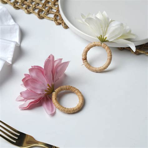 Flower Serviette Holder Online - Premium Napkin Ring | Nestasia