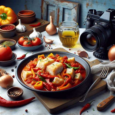 Bacalao a la vizcaína - Deliciario.com