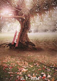 Tree Photography Backdrop by 2017 Fallen Leaves Tree Outdoor Scenery Wedding Tree Photography Backdrop