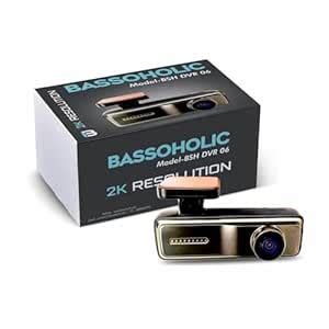 Bassoholic DVR 6 Car Dash Camera with in-Built GPS Logger, Native 2K, 0 ...