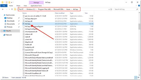 How to Use AzCopy 的图像结果