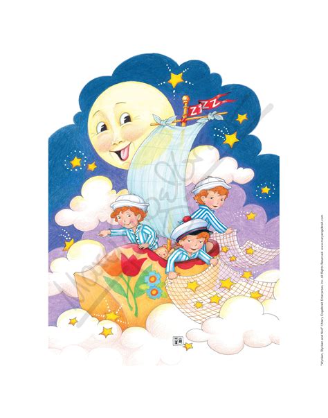 Wynken, Blynken & Nod Fine Art Print | Mary Engelbreit Store