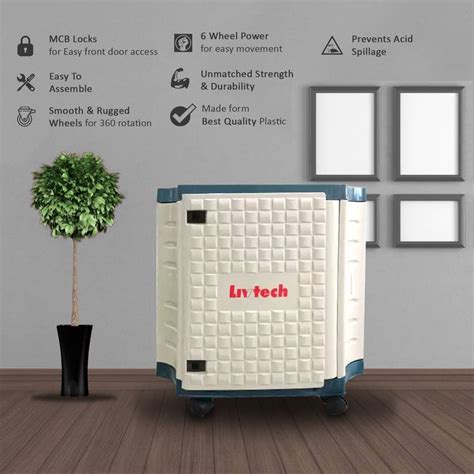 LIVTECH LIVTECH_Home UPS Cabinet LT_ITTALL-01 Hard Unbreakable Plastic ...