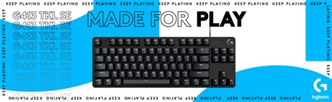 Amazon.in: Buy Logitech G413 Tkl Se Wired Mechanical Gaming Keyboard ...