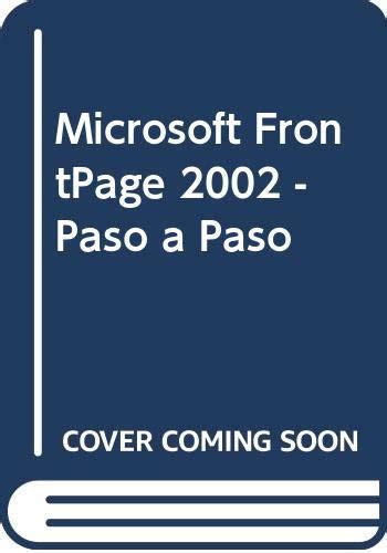 Buy Microsoft FrontPage 2002 - Paso a Paso Book Online at Low Prices in ...