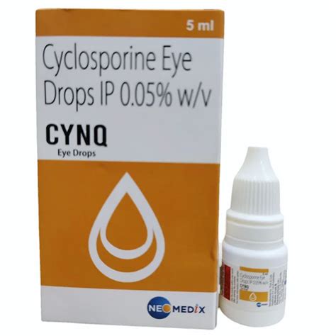 Cynq Eye Drops 5 ml | Uses, Side Effects, Price | Apollo Pharmacy