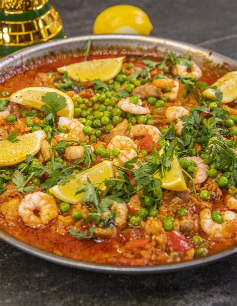 Chicken & Chorizo Paella with Prawns - Ainsley Harriott