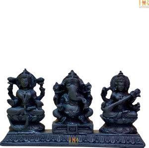 hr enterprises (LGS Black)Lakshmi Ganesh Saraswati Idol,Lakshmi Ganesh ...