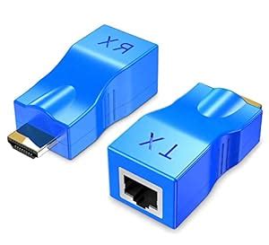 Microware HDMI to LAN RJ 45 Adapter, HDMI to Cat5e / Cat6 Adapter, HD ...