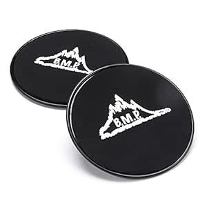 Black Mountain Products Core Exercise Sliders Gliding Discs (Set of 2 ...
