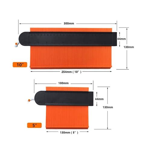 LMNUY Shape Contour Gauge Duplicator 5inch/10inch Contour India | Ubuy