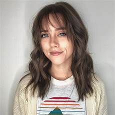 Style Medium Length Hair With Bangs by 53 Popular Medium Length Hairstyles With Bangs In 2020 Style Medium Length Hair With Bangs