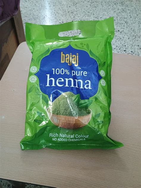 Buy Bajaj 100% Pure Henna 500 gm Online at Low Prices in India - Amazon.in
