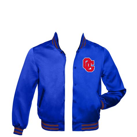 Varsity Made Orange Glen High School CA Bomber Jacket